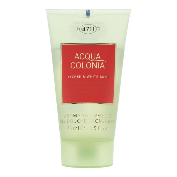 ACQUA COLONIA, 4711 LYCHEE & WHITE MINT SHOWERGEL 75ML