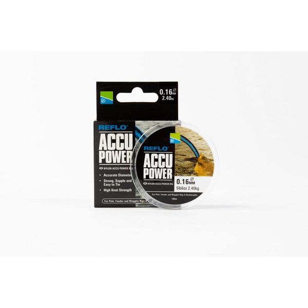 Preston Innovations Accu Power Rig Line 100m Spool: 0.20mm