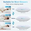 QUTOOL Cooling Pillows for Sleeping 2 Pack, Shredded Memory Foam Bed Pillows ...
