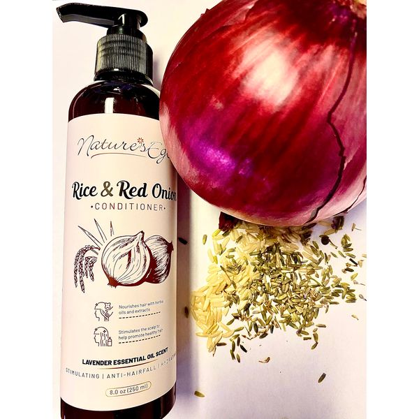 Nature's Ego Rice & Red Onion Conditioner