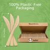 Ibambo 100% Bamboo Knives - 600 Compostable Knives, Disposable or Reusable