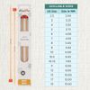KnitPro Basix Beech Single Pointed Needles 10" (25cm) | 4.50mm