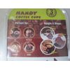 Handy Coffee Cups Reusable Single Serve Filter Plus Bonus Scoop 3 piece 