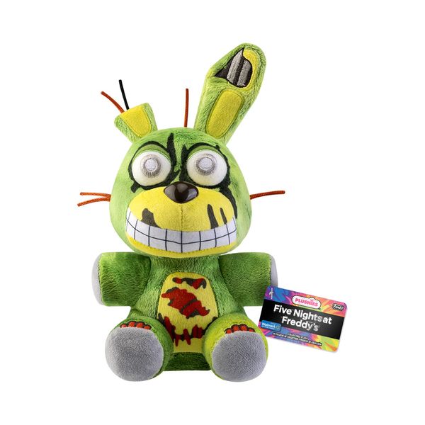 Funko Plush: Five Nights at Freddy's (FNAF) Tiedye - Springtrap - Collectable Soft Toy - Birthday Gift Idea - Official Merchandise - Stuffed Plushie for Kids and Adults - Ideal for Video Games Fans