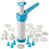 Hutzler 23pc Easy Cookie Press & Food Decorator Set, Dessert Decorating Tool