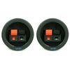 DNF Speaker Box Push Spring Terminal Cup Connector Subwoofer (2 Pack)