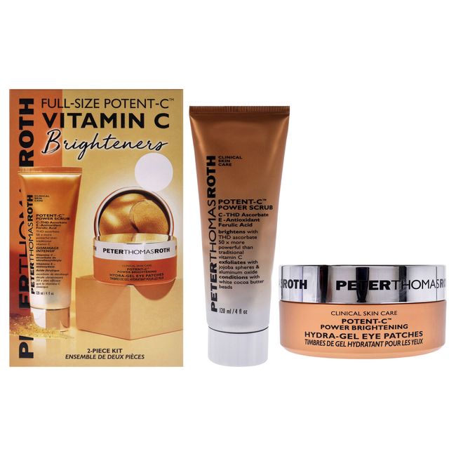 Potent-C Vitamin C Brighteners by Peter Thomas Roth for Women - 2 Pc Kit Set