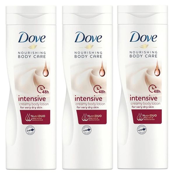 Dove Intense Nourishment Body Lotion 250ml Pack of 3