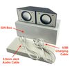 Rotating Bluetooth Wireless Speaker 2 Pack,  3 Position Settings, Quality Sound 