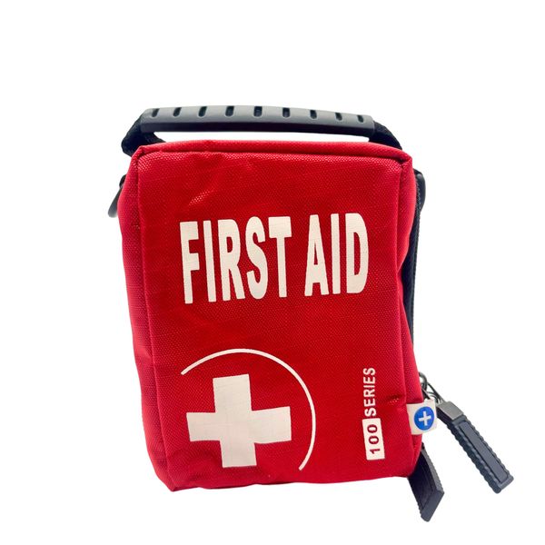 Eclipse Series Red First Aid Kit Bag 100 Series Pouch (Supplied Empty) Emergency Buyer can Fill The kit as per his Requirements. Store Medicines, Bandages, Ointment, Lotion