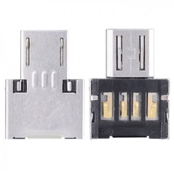 Cablecc 5pcs Ultra Mini DM Micro USB 5pin OTG Adapter Connecto cableccr for Cell Phone Tablet & USB Cable & Flash Disk