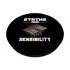Synths And Sensibility | Equalizer Vinyl Record | Deejay DJ PopSockets Standard PopGrip