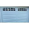 CHARLESTON 608 CHOCOLATE Window Inserts / LONG Panel HOLMES Garage Door