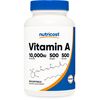 Nutricost Vitamin A 10,000 IU, 500 Softgels (2 Bottles)