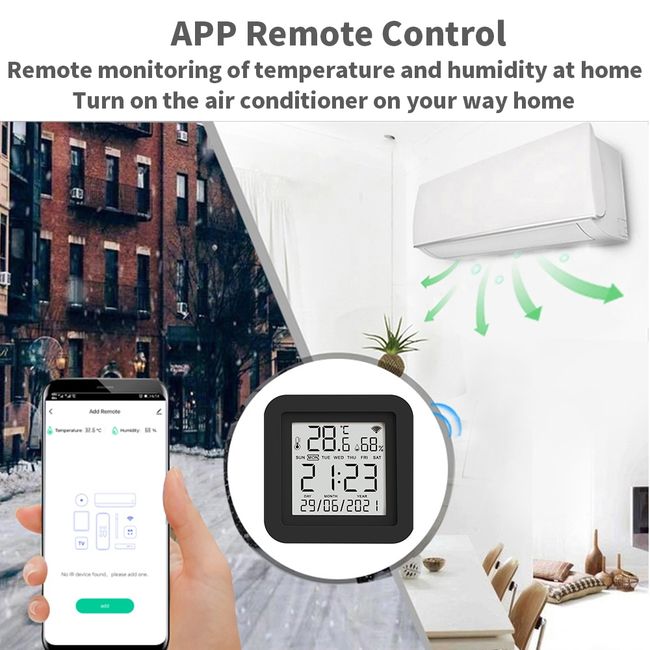 WiFi Controller Temperature Humidity Sensor Smart Remote Control