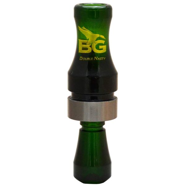 Buck Gardner Calls BGC Double Nasty Duck Call - Camo Green - Double Reed