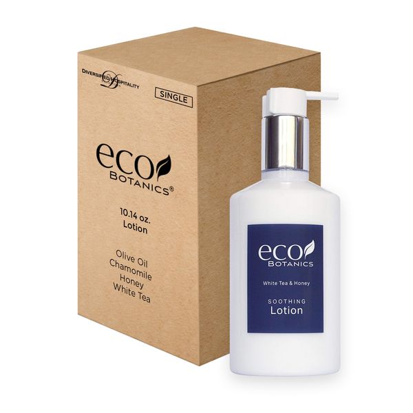 Terra Pure | Eco Botanics Lotion, Retail Size Hotel Amenities, 10.14 oz. (Single)