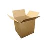 All-Green Medium Square Cardboard Boxes – 254 x 254 x 254mm (30)