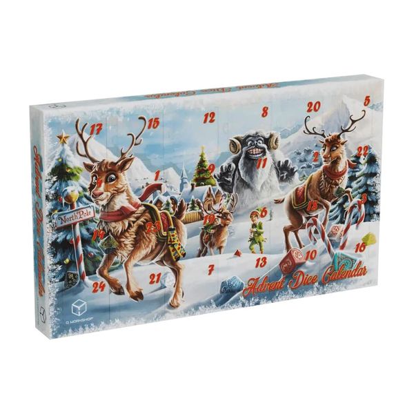 Q WORKSHOP Advent Dice Calendar #03
