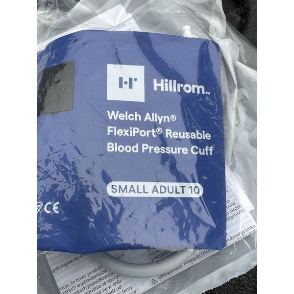 Welch Allyn REUSE-10 Flexiport Reusable Blood Pressure Cuffs Small Adult 10