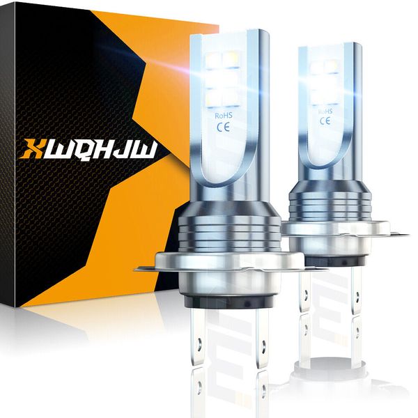 For Yamaha YZF R1 2007-2020 - 2x H7 White 6000K LED Headlight Bulbs Upgrade Kit