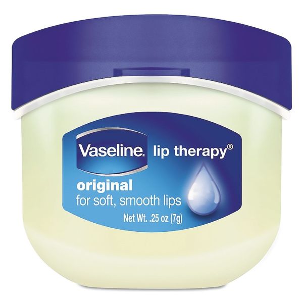 Vaseline 20677EA 0.25 oz Plastic Flip-Top Lip Therapy - Original New