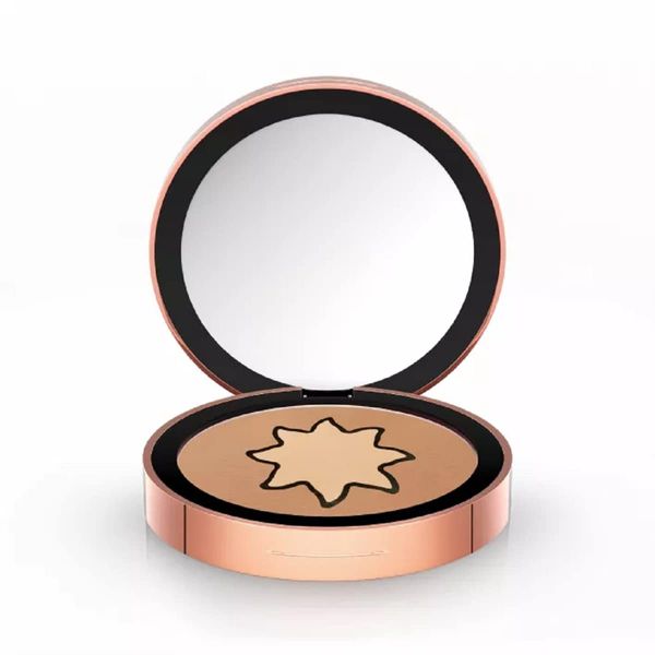 M. Asam MAGIC FINISH Satin Bronzer Gold & Hazel - Highly pigmented bronzer powder duo, make-up with skin-beautifying vitamin E, powder blush for an individual soft bronzing effect, 0.22 Oz