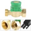 Water Flow Switch, AC 220V G3/4"-3/4" Thread Water Pump Flow Sensor Electronic Pressure Automatic Control Switch