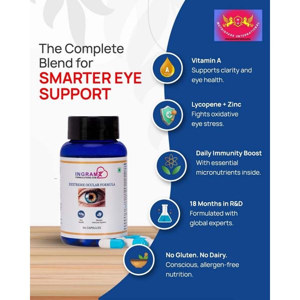 Ingram Exxtreme Ocular Formula, 60 Capsules,