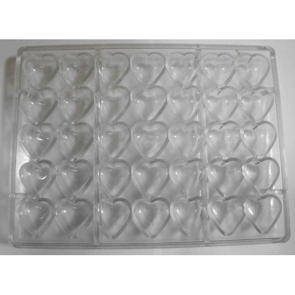 PC chocolate mold (heart shaped 35 cavity mold)