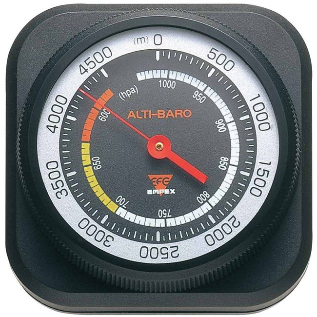 EMPEX (enpekkusu) Analog Altimeter Barometer arutexi・makkusu 4500 Black FG – 5102