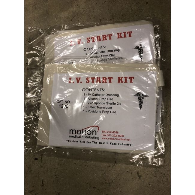 Motion Medical Brand IV Start Kit Medi-Pak, Application - IV Start Kit Qty 2