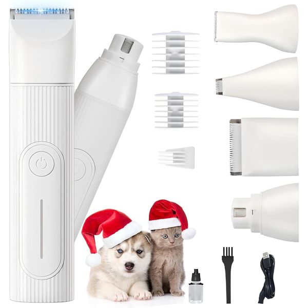 PET CLIPPERS Professional Heavy Duty Trimmer Small Dog Grooming Kit Hair Trimmer