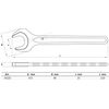 BGS Single Open-Ended Spanner, 34225