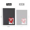 grafoplas 1155724 Folder with 30 Sleeves, Orange