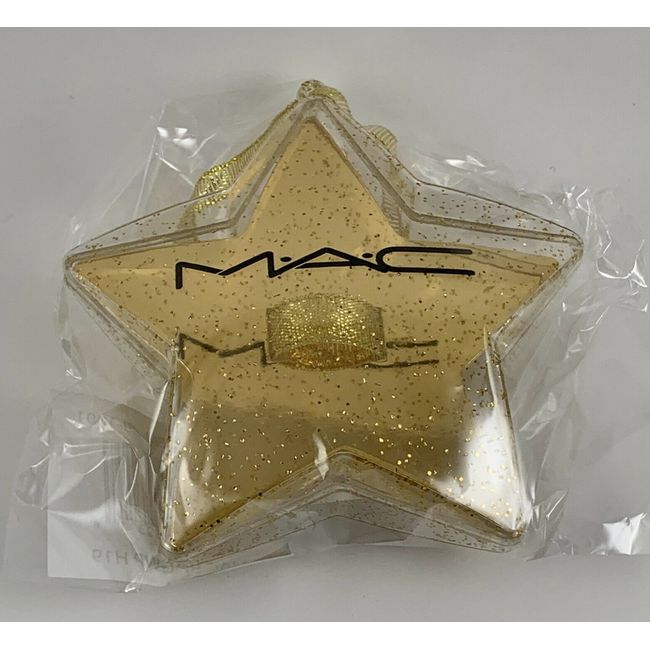 MAC Lipstick Holder Ornament Holiday Christmas STARRING YOU Gift Star Shell