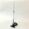 Fukurokuju Mobile Antenna + Hatchback Base + Coaxial Cable 3-Piece Set, Black/Silver (Black)