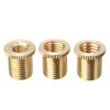 Universal 3X Gear Shift Knob Thread Adapter Insert Kit M10x1.25 M10x1.5 M8x1.25