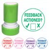 Feedback Actioned? Yes / No Self-Inking Teacher Stamp (Green)*^