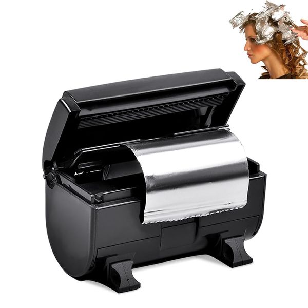 Highlighting Foil Dispenser, Fold Freak Foil Dispenser Foil Assistant Saving Time High Temperature Resistant Cutting Tool for Aluminum Foil, Hair Foils