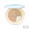 TIMAGE Concealer Palette, Creamy Texture, Tear Grooves, Acne Scars, Bears, Stains, Broken Lines, Covers Mouth Corners, Concealer for Eye Surfaces, Long Rusting, Adjustable to 3 Colors, Popular, 0.2 oz (5 g) (Brown, Beige)