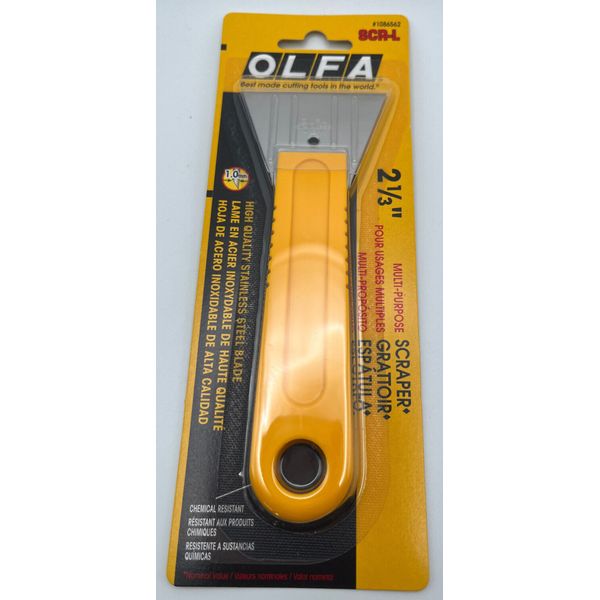 OLFA® 60mm Multi-Purpose Scraper SCR-L 2 1/3" 60mm 1086562 NEW