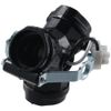 Urjumpea 2Pcs E27 Lamp Base Holder, Light Bulb Socket Splitters, Three-pronged Lamp Holder and 3-Head Conjoined Lamp Holder