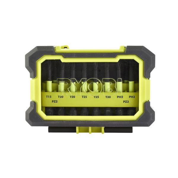 Ryobi RAK10MSDI Torque+ Impact 50mm Screwdriver Bit Set (10 Piece)