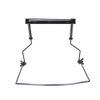 10 Holes Harmonica Neck Holder, Metal Harmonica Accessory Hands-free Stand Holder with Adjustable Mount