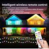 150FT Permanent Outdoor Eaves 108 LED Lights Smart RGB Bluetooth APP Control Kit