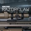 Monstrum Ultralight Razorclaw Dual Ring Scope Mount | Long Forward Offset | 30 mm Diameter