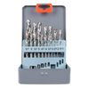 Sealey Left-Hand Spiral Drill Bit Set 19pc - AK8190