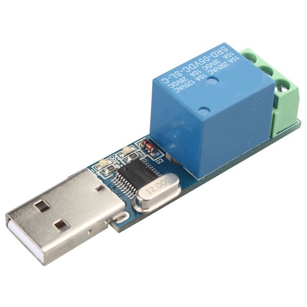 HALJIA USB Relay Module USB Smart Control Switch Intelligent switch control