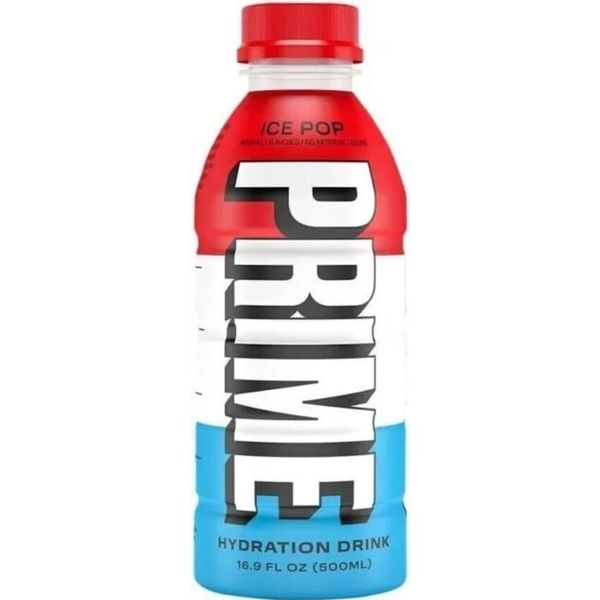 PRIME HYDRATION DRINK - NEW ICE POP FLAVOR -16.9 OZ LOGAN PAUL KSI